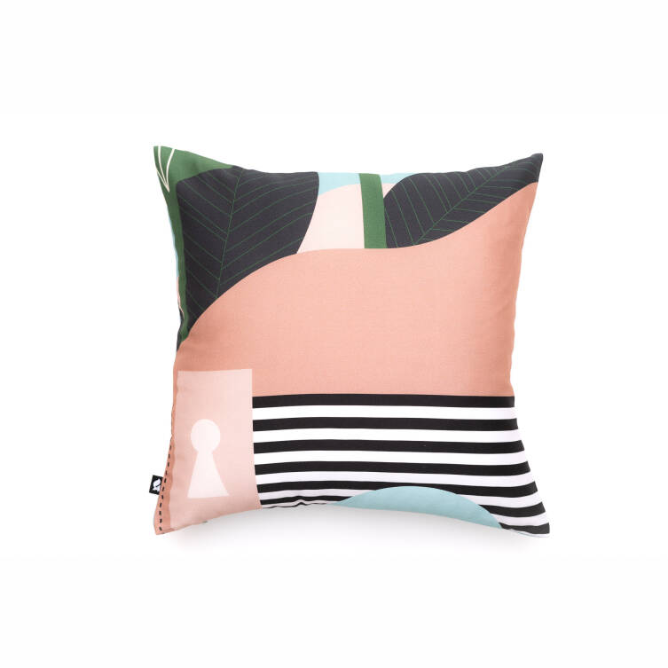 OUTLET  - pillowcase or cushion- 40x40 cm - AM I?