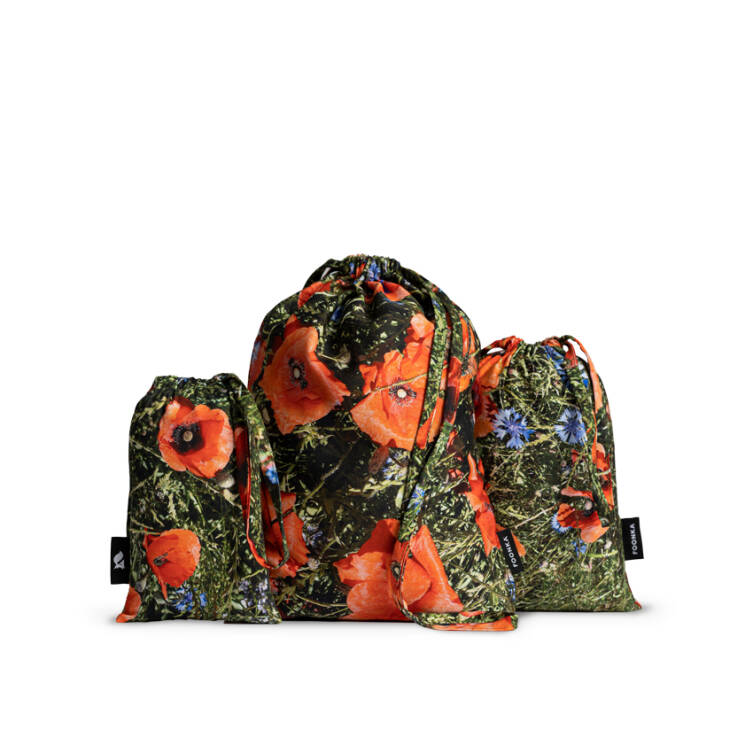 POPPIES - set of pouches